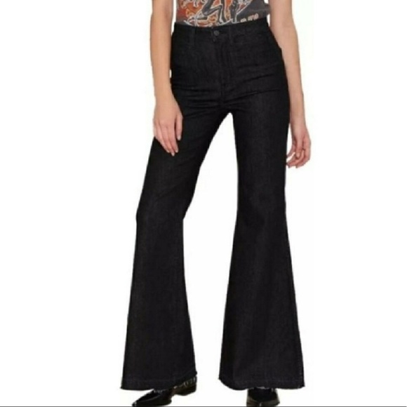 Nasty Gal Denim - Nasty Gal The Who What Flare Bell Denim Jeans